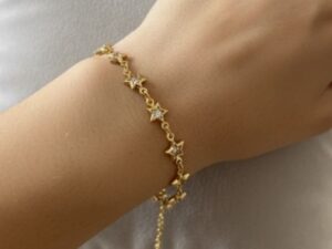 Pulseira Estrelinhas Cristais