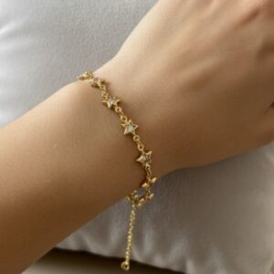 Pulseira Estrelinhas Cristais